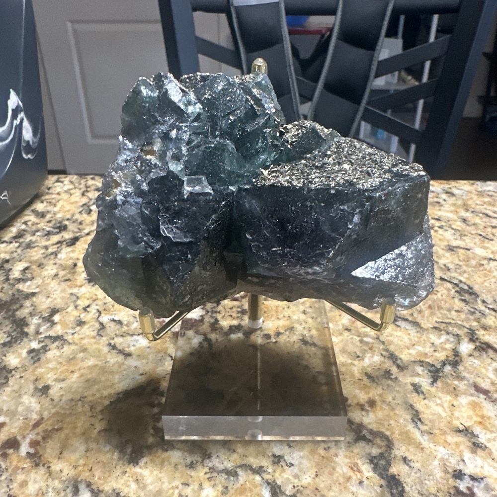 Fluorite with Pyrite